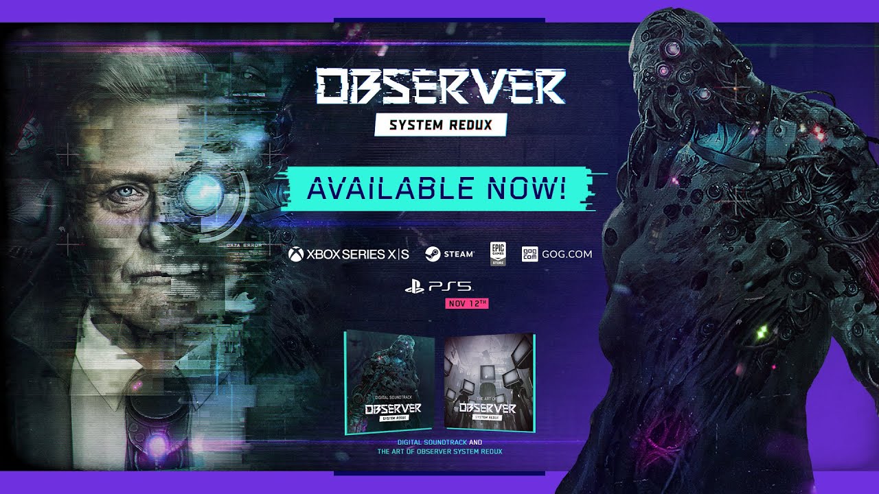 Observer System Redux - Launch Trailer