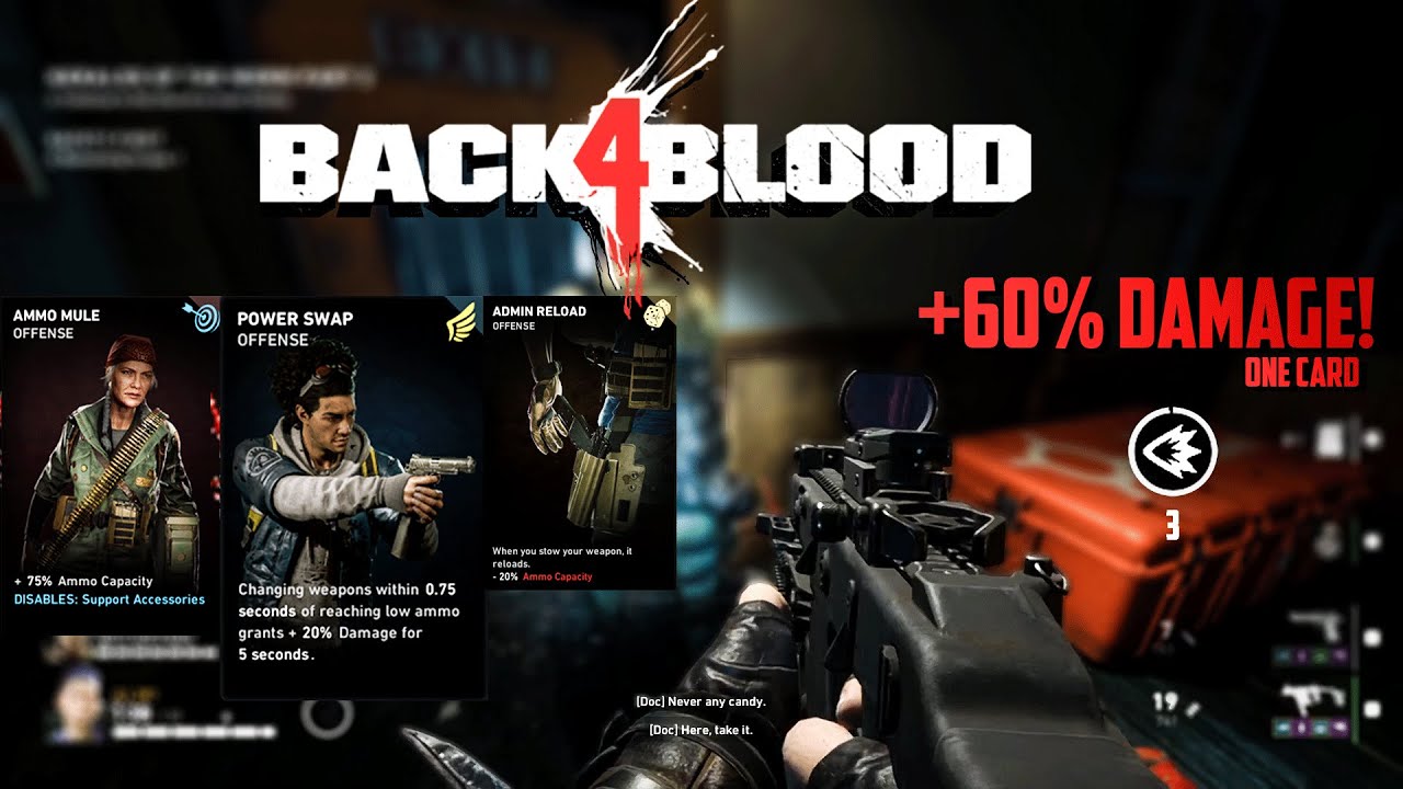 MAG DUMP VECTOR SMG BUILD! BACK 4 BLOOD +%60 Damage Power Swap - Veteran/Nightmare