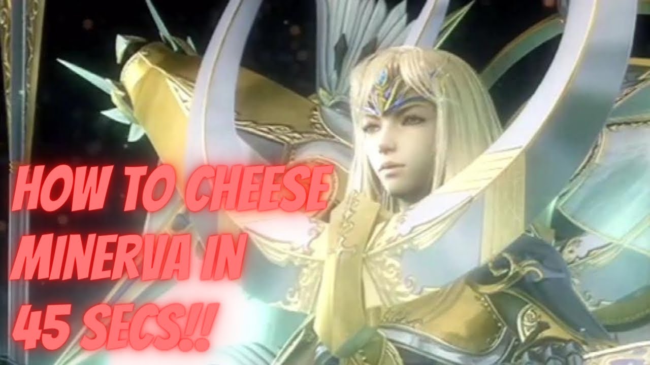 CRISIS CORE Final Fantasy VII Reunion – Cheesing Normal Mode Minerva in Under 45 Seconds 😂