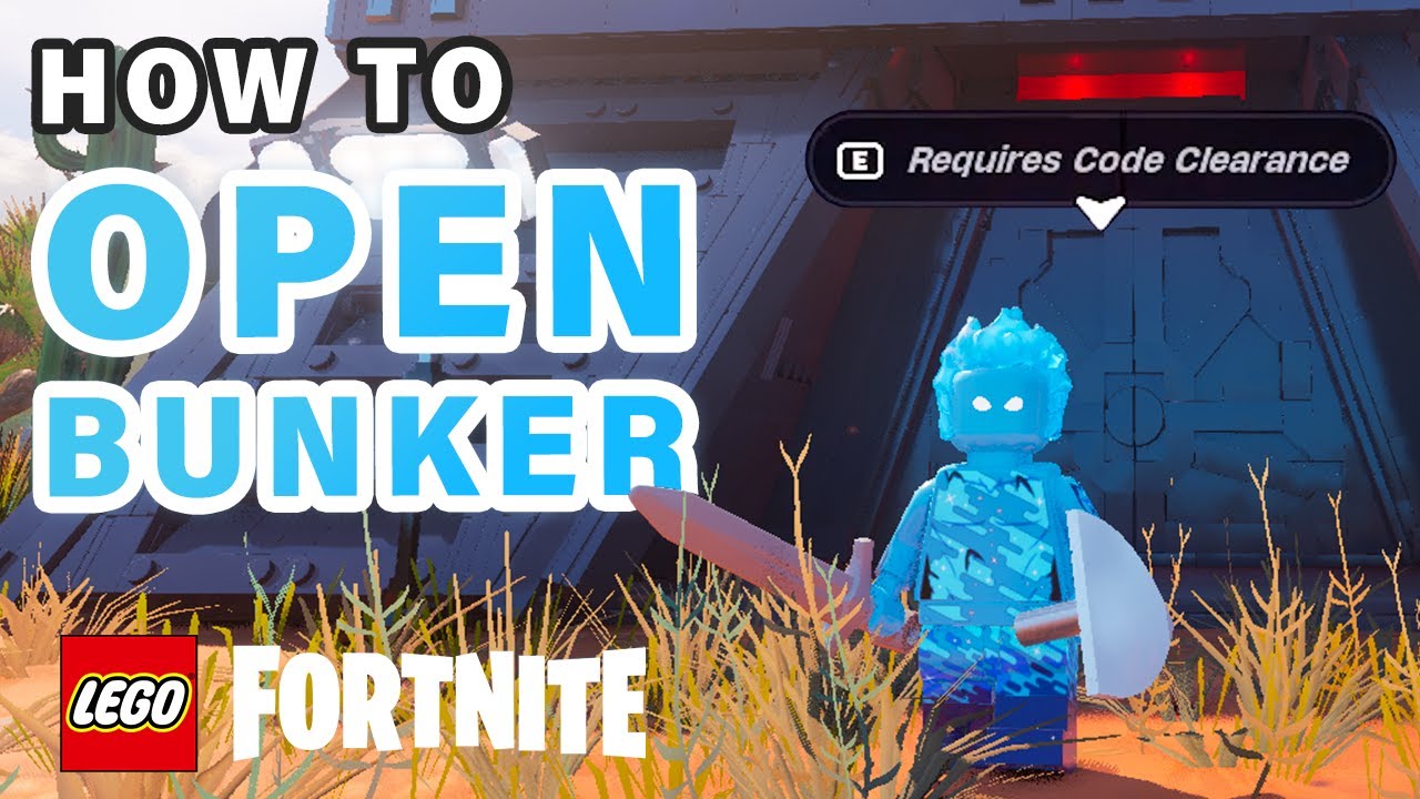 How to get Code Clearance to Open Empire Bunkers ► LEGO Fortnite